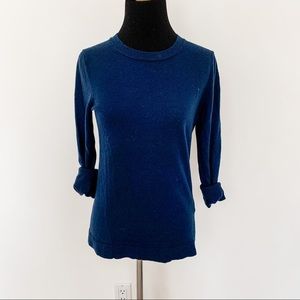 Banana Republic Merino Wool Navy Blue Sweater S